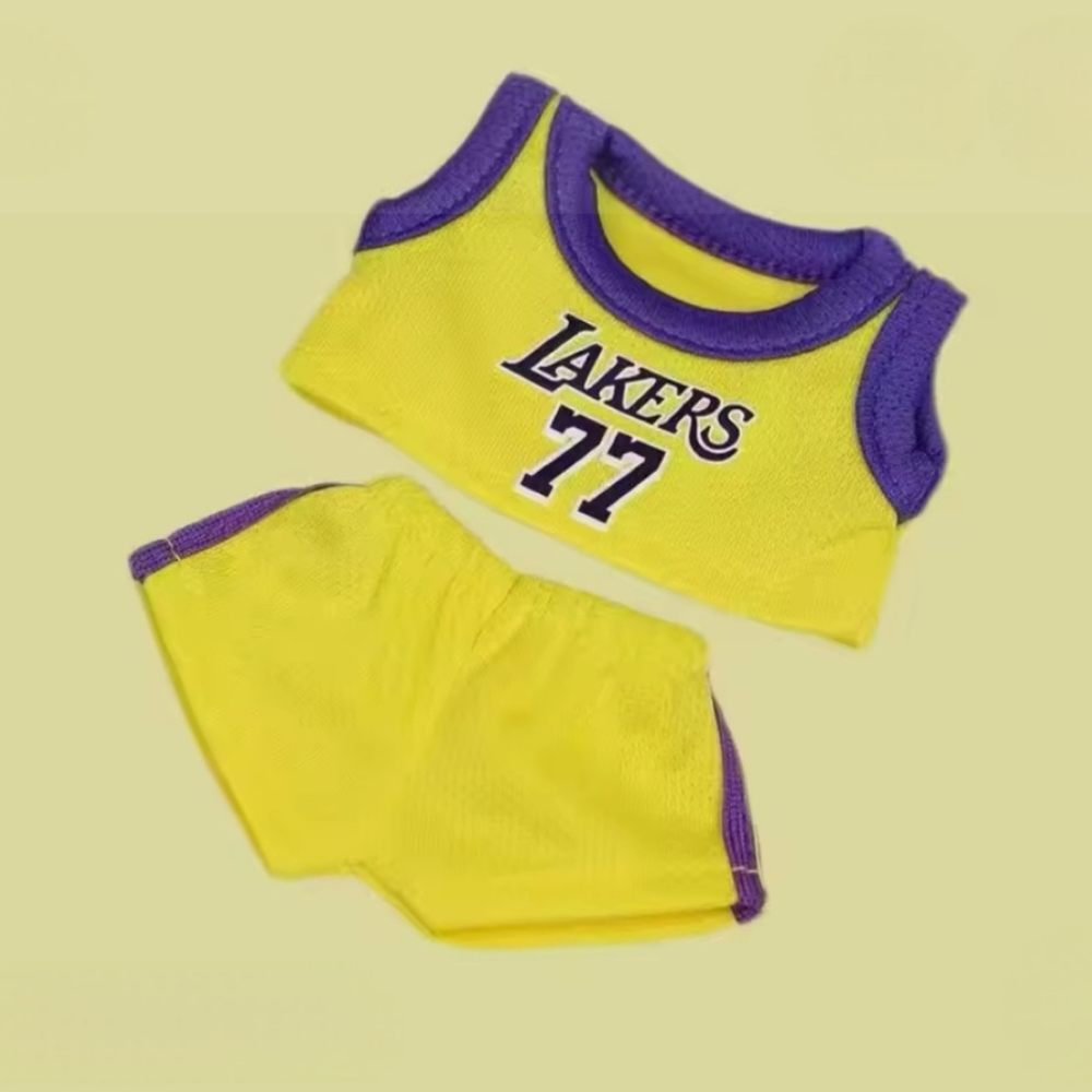 Labubu Yellow and Purple  Jersey Set - Picture 2 of 2